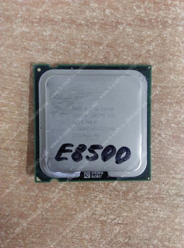 Socket 775 Intel Core 2 Duo E8500 Wolfdale (3166MHz, LGA775, L2 6144Kb, 1333MHz)
