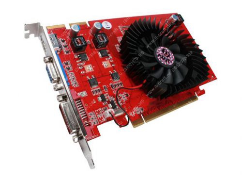 Видеоадаптер PCI-E Palit Radeon HD 2600 XT 800Mhz 256Mb 1400Mhz 128 bit DVI HDMI VGA