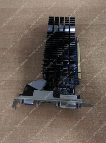 Видеоадаптер PCI-E ASUS GeForce GT 610 2048Mb 64bit DVI HDMI HDCP