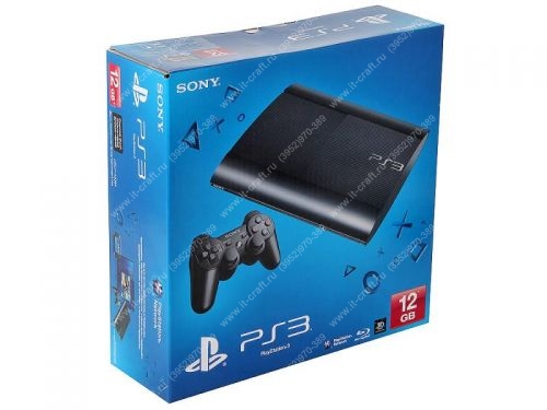 Sony PlayStation 3 Super Slim 12 ГБ  CECH-4208A + Call Of Duty GHOSTS