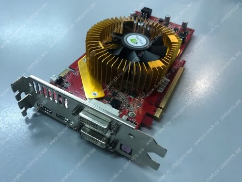 Видеоадаптер PCI-E Palit GeForce 9600 GT 1024Mb 128bit DVI HDMI DisplayPort