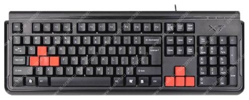 Клавиатура игровая USB A4Tech X7-G300 Black PS/2