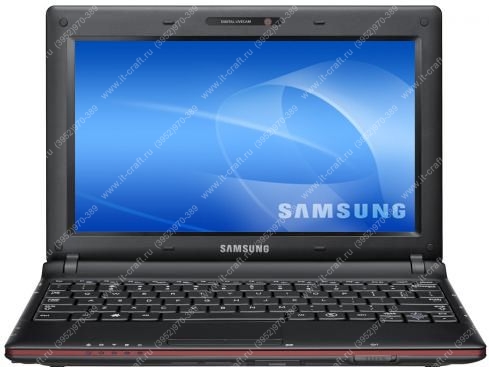 Samsung NP-N102S 10.1" (Intel Atom N2100 1.66Ghz (x2)/2048Mb/1024x600/Intel GMA 3600/320Gb/DVD нет/Wi-Fi/Cam)