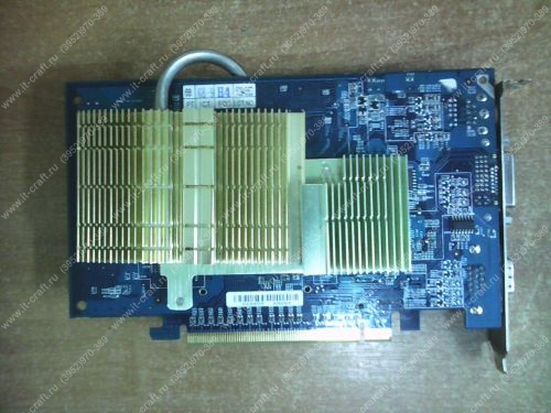 Видеоадаптер PCI-E Gigabyte GeForce 6600 256Mb 128bit 