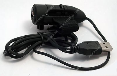 Мышь проводная оптическая напальцевая USB Novel 3D