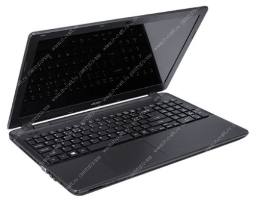 Acer ASPIRE E5-521-22HD 15.6" (AMD E2 6110 1500 Mhz (x2)/4Gb/1366x768/Radeon R2/DVD-RW/Wi-Fi/Win 8 64) (не включается, без HDD, разбита матрица)
