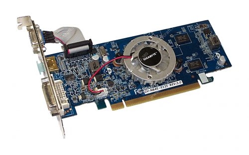 Видеоадаптер PCI-E  GeForce 8400 GS 450Mhz 512Mb 800Mhz 64 bit DVI HDMI HDCP