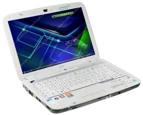 Acer ASPIRE 4920G-5A2G25Mn (Core 2 Duo T5550 1660 Mhz/14.1"/1280x800/2048Mb/Radeon X2500/250Gb/DVD-RW/Wi-Fi/Bluetooth)