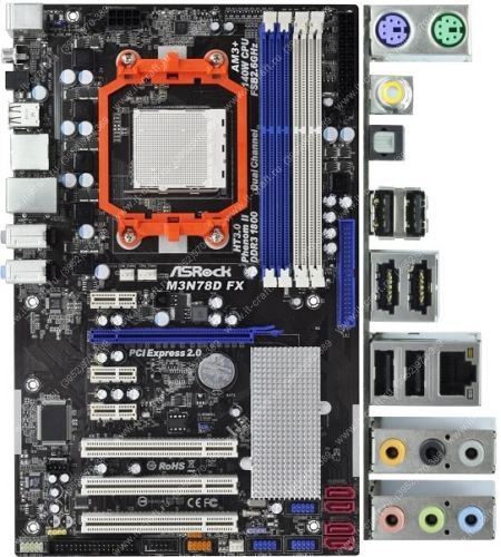 AMD Athlon II X2 250 3.0GHz/ASRock M3N78D/2048Mb/320Gb/8600GT/DVD-RW/400W