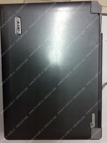 Acer Extensa 5220-1A2G16MI 15.6" (Intel Celeron Dual-Core T1400 1,73GHz/1280 x 800/Intel GMA X3100/DVD-RW/Wi-Fi/Bluetooth) (сломаны петли, без ОЗУ, без HDD)