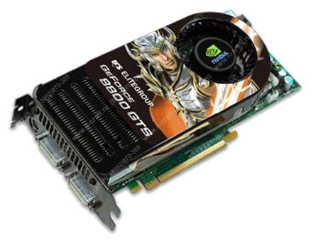 Видеоадаптер PCI-E ECS GeForce 8800 GTS 575Mhz 640Mb 1800Mhz 320 bit 2xDVI TV YPrPb