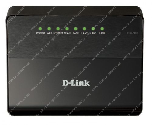 Wi-Fi роутер D-link DIR-300/A/D1A