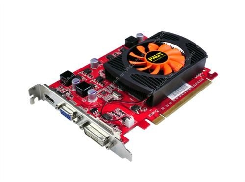 Видеоадаптер PCI-E Palit GeForce GT 220 550Mhz PCI-E 2.0 1024Mb 1070Mhz 128 bit DVI HDMI HDCP