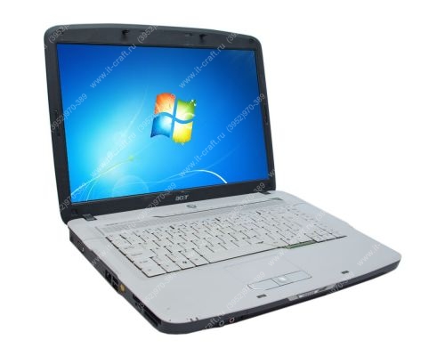  Acer Aspire 5315-201G12Mi 15.4" Celeron M550 2.0Ghz /1Gb /120Gb/DVD-RW/ WiFi/CR/ 2.89 кг