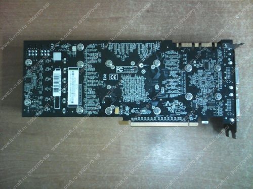 Видеоадаптер PCI-E Manli GeForce GTX 275 633Mhz PCI-E 2.0 896Mb 2268Mhz 448 bit 2xDVI HDCP