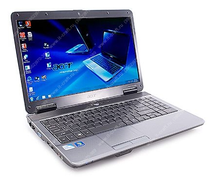 Acer Aspire 5732Z-434G25Mi 15.6" Pentium T4300 2.1GHz X2 /4Gb/250Gb/1366x768/GMA 4500M/DVD-RW/WiFi /Cam/CR/ Win7HBx64 
