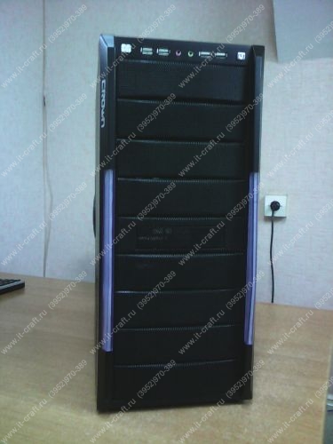 Корпус ATX Midi-Tower CROWN CMC-D29 Black (без БП)