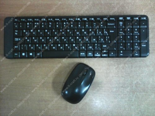 Комплект беспроводная клавиатура + мышь Logitech Wireless Combo MK220