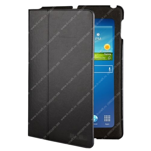 Чехол для планшета - Samsung Galaxy Tab A 10.1 (2016), interstep STEVE черный (новый)