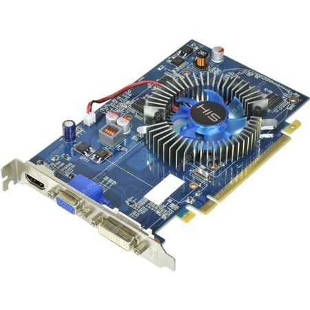 Видеоадаптер PCI-E HIS HD4650 1Gb (H465FS1GH) 