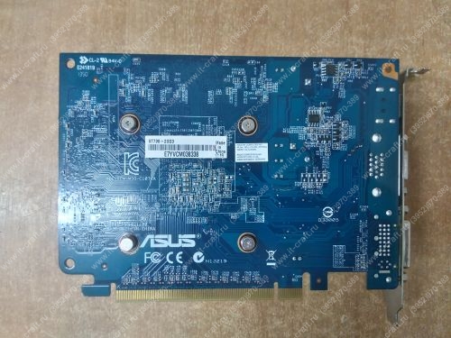 Видеоадаптер PCI-E ASUS GeForce GT 730 700Mhz 2048Mb 1600Mhz 128 bit DVI HDMI HDCP