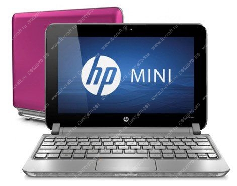 HP Mini 210-2001er 10.1" (Atom N475 1830 Mhz/1024x600/2048Mb/250 Gb/DVD нет/Wi-Fi/Bluetooth/Win 7 )