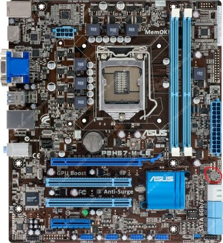Intel Core i5-2400 3.1GHz (X4)/s1155 Asus P8H67-M LE/4096Mb/500Gb/Int. Intel HD/DVD-RW/400W/IN-WIN