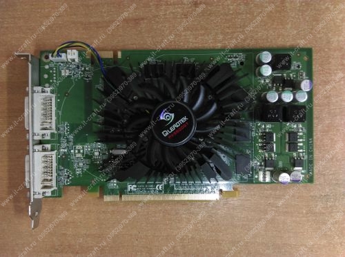 Видеоадаптер PCI-E Leadtek GeForce 9800 GT 550Mhz 512Mb 1800Mhz 256bit DVI HDMI HDCP