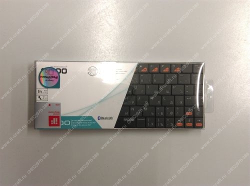 Клавиатура беспроводная Rapoo E6300 Black Bluetooth (НОВАЯ)