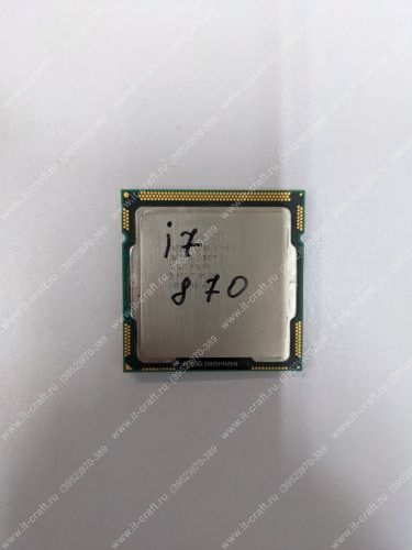 Socket 1156 Intel Core i7 870 Lynnfield (2930Mhz, L3 8Mb)