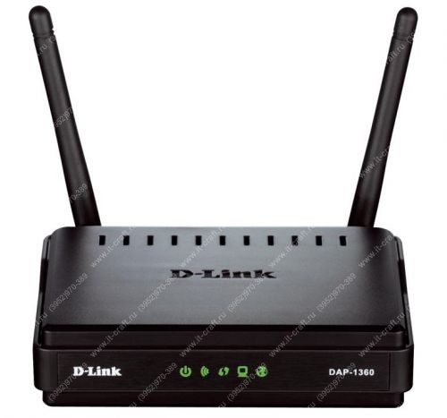 WiFi роутер D-link DAP-1360