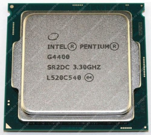 Socket 1151 Intel Pentium G4400 Skylake (3300MHz, LGA1151, L3 3072Kb)