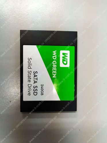 HDD 2.5 SSD Western Digital WD GREEN 240 GB (WDS240G2G0A)