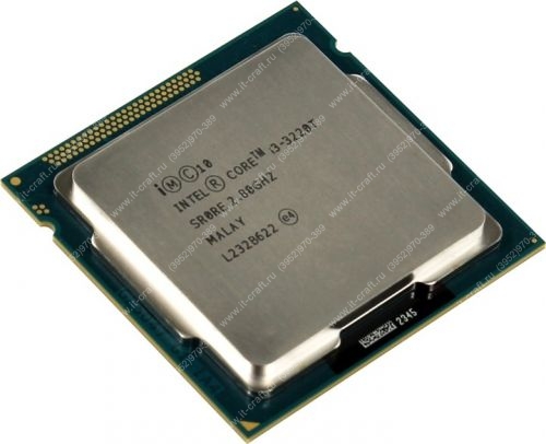 Socket 1155 Intel Core i3-3220T Ivy Bridge (2800MHz, LGA1155, L3 3072Kb)