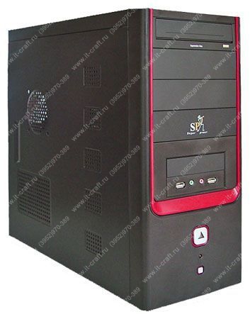 Dual Core E5500(x2)/ASUS P5KPL-AM/3Gb/INT/WD Blue 320Gb/DVD-RW/SP 6220-CA/400W