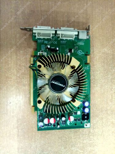  Видеоадаптер PCI-E Foxconn GeForce 8500GT 400 МГц (800 МГц DDR) 256Mb 128 bit DVI