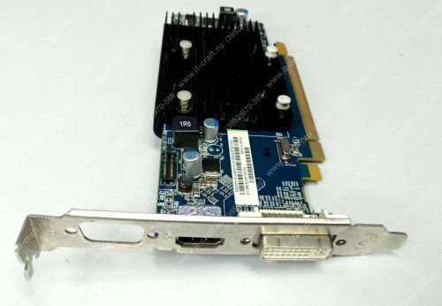 Видеоадаптер PCI-ESapphire RADEON HD 5450 400Mhz 1024Mb 650Mhz 64 bit DVI HDMI
