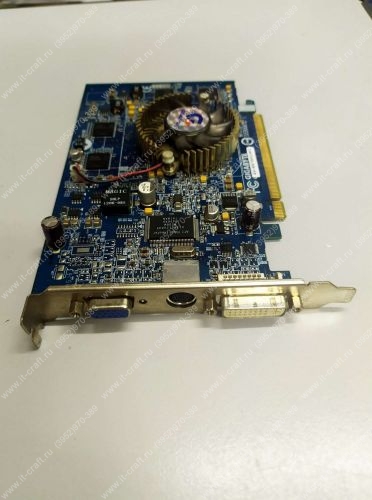 Видеоадаптер PCI-E GIGABYTE Radeon X700 Pro GV-RX70P256V 256Mb 128bit DVI TV VGA