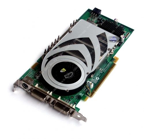 Видеоадаптер PCI-E NVIDIA GeForce 7800 GTX 430Mhz 256Mb DDR3 1200Mhz 256bit DVIx2 S-Video