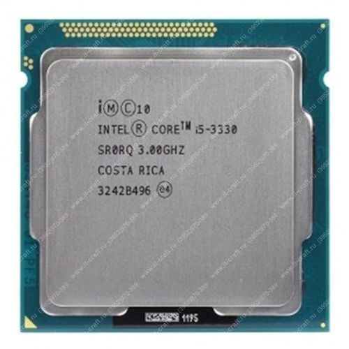 Socket 1155 Intel Core i5-3330 Ivy Bridge (3.0-3.2GHz, L3 6Mb)