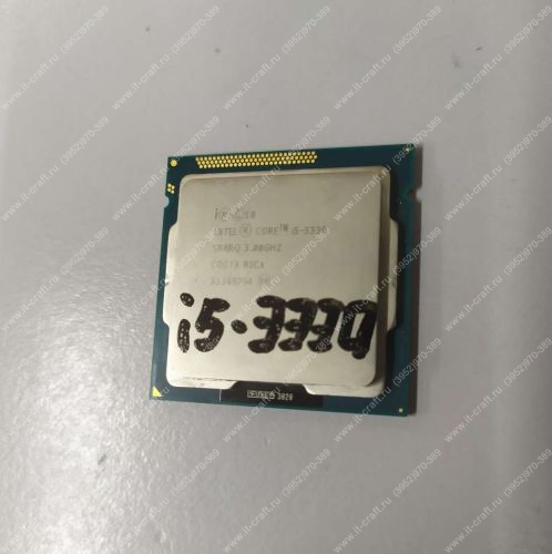 Socket 1155 Intel Core i5-3330 Ivy Bridge (3.0-3.2GHz, L3 6Mb)