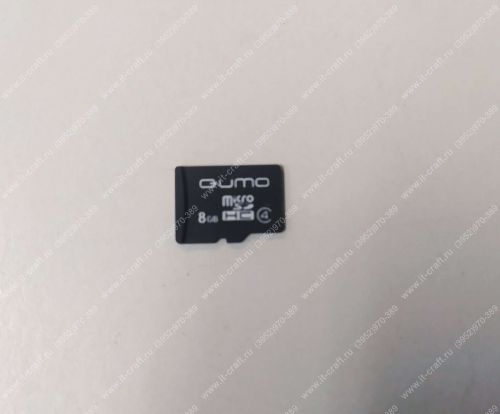 Карта памяти microSDHC 8Gb QUMO