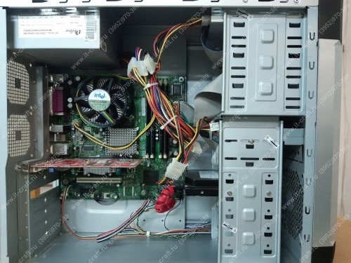 Intel Pentium 4 3Ghz (x1)/D915GUX/2Gb/160Gb/DVD-RW