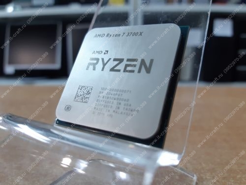 Socket AM4 AMD Ryzen 7 3700X 3600Mhz Matisse (L2 4096Kb, L3 32768Kb) (НОВЫЙ)