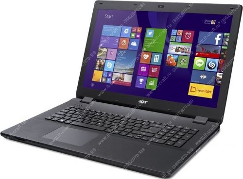 Acer ASPIRE ES1-731G-P7JY 17.3"  (Intel Pentium N3700 1600 MHz/17.3"/1600x900/4.0Gb/500Gb/intel HD/DVD RW/Wi-Fi/Bluetooth/Win 10)