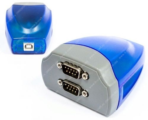 Портовый преобразователь USB на 2 COM порта (RS232) TITAN