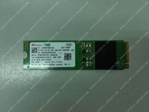 M.2 SSD 512Gb SK Hynix hfm512gdjtni-82a0a