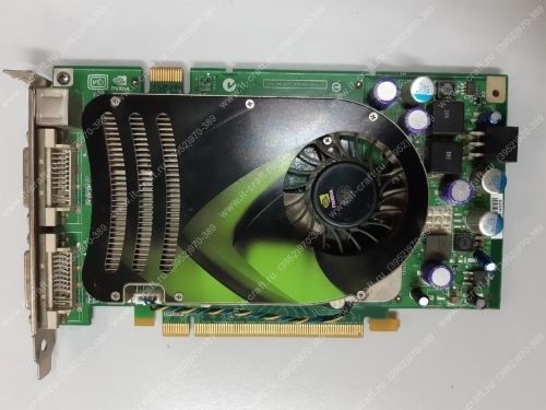 Видеоадаптер PCI-E Nvidia GeForce 8600 GTS 256Mb 128bit DVI