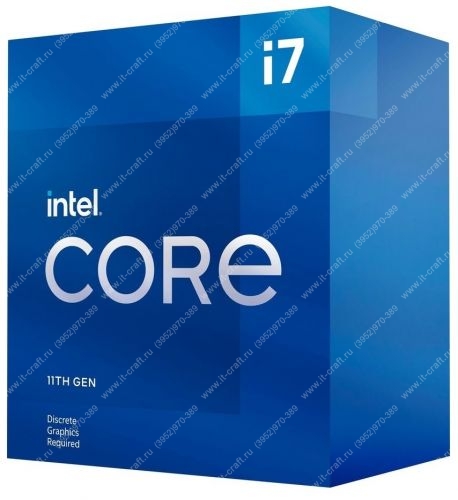 Socket 1200 Intel Core i7-11700 (2500MHz, LGA1200, L3 16Mb)