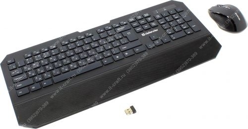 Беспроводная клавиатура + мышь Defender Berkeley C-925